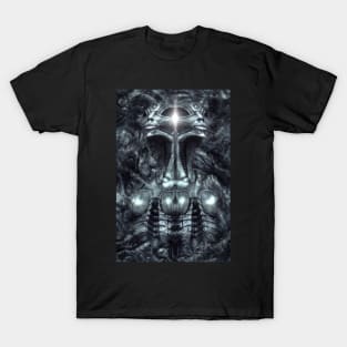 Alien UFO Science fiction fantasy art T-Shirt